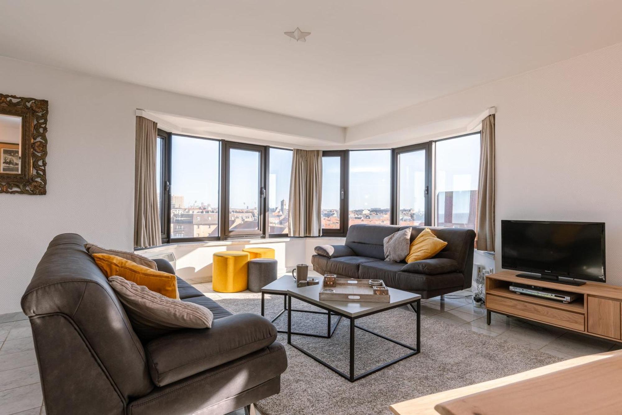 Huswell - Spacious & Modern Sea View Apartment With Garage Ostende Extérieur photo