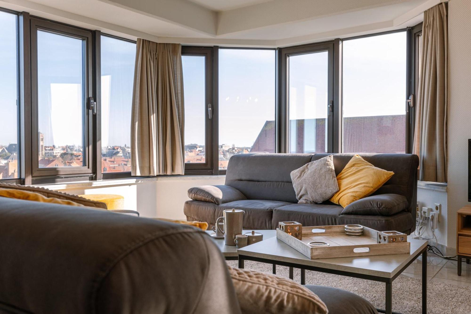 Huswell - Spacious & Modern Sea View Apartment With Garage Ostende Extérieur photo